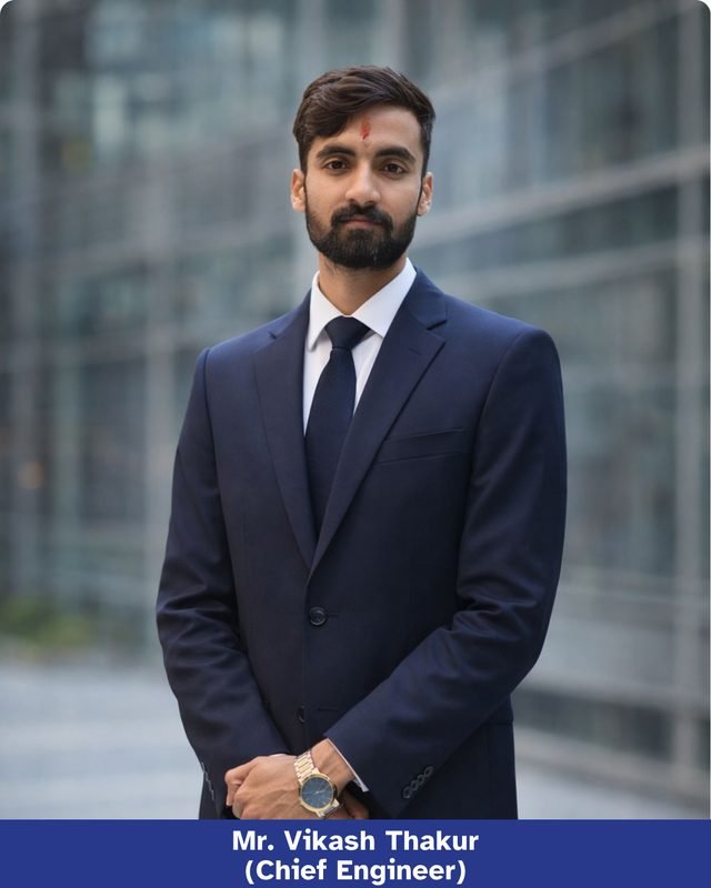 Mr. Vikash Thakur, Chief Engineer